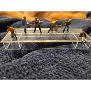 RARE Preiser 1:90 Scale Exklusiv #24 Vintage Figures with Baby Made in Germany